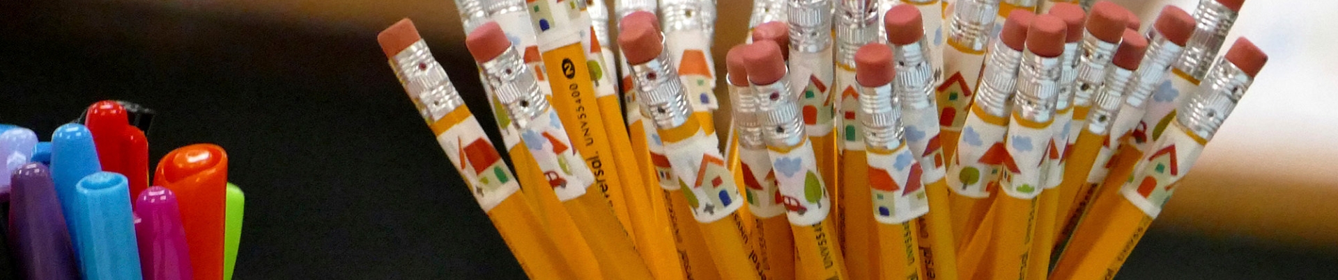 pencils in a can