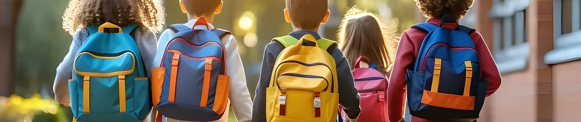 Students walking