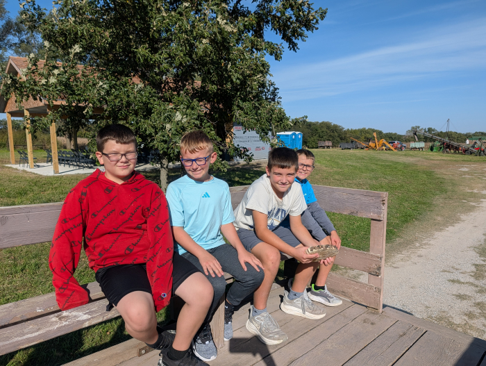 students participating in Homestead Days