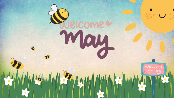 May Background