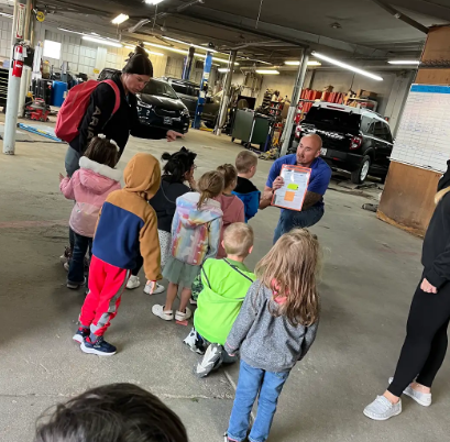 Students learning at Twin Rivers Ford