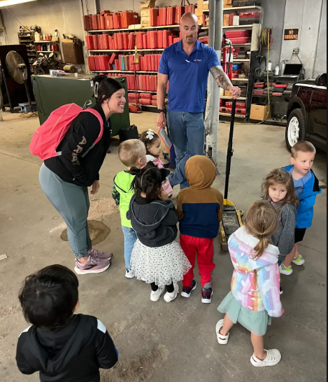 Students learning at Twin Rivers Ford