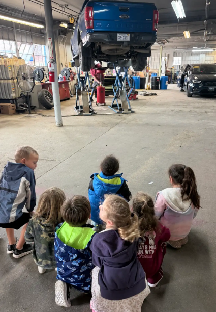 Students learning at Twin Rivers Ford