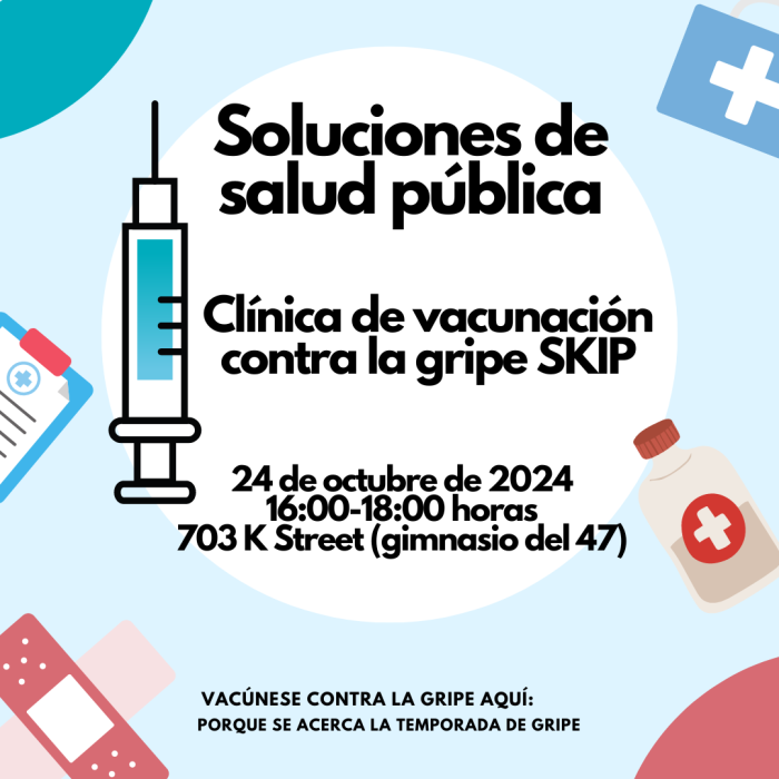 Flu Shot Flyer - Spanish