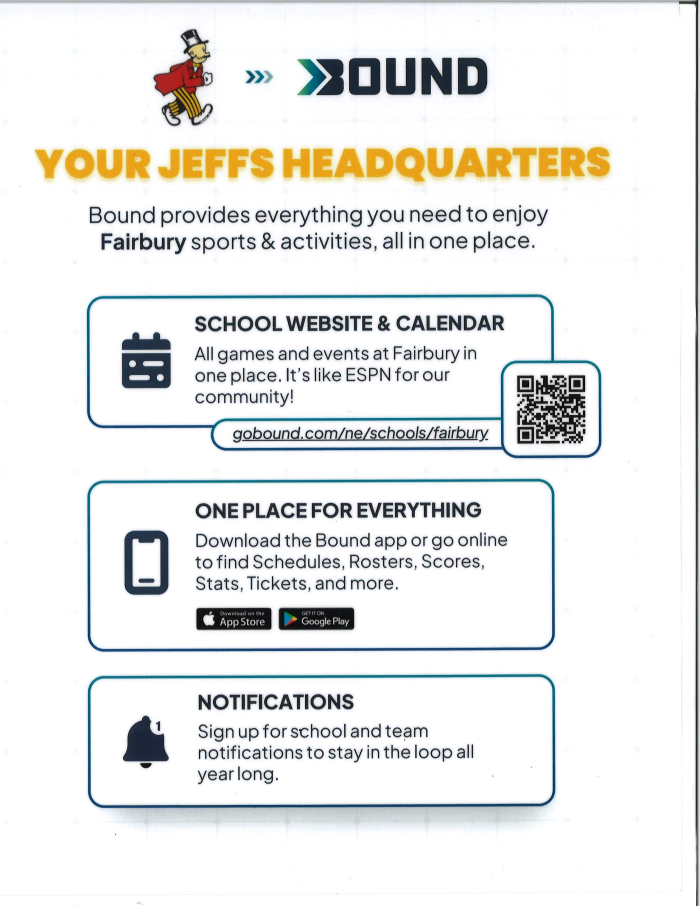 Bound Flyer information