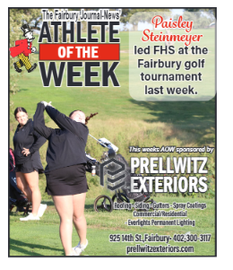 Paisley Steinmeyer athlete of the week