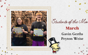 High School Students of the Month