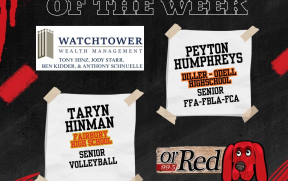 student of the week graphic