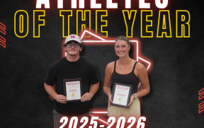 Athletes of the year pose for picture