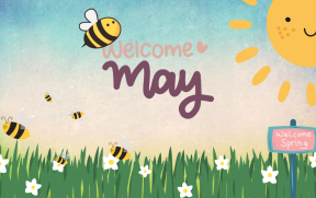 May Background