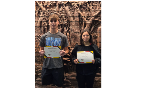 Students of the month October